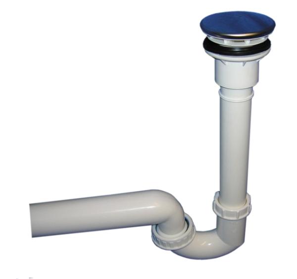 Siphon DN50x60-65mm mit Kugelgelenk z.B. für Ideal Standard Duore Ausgussbecken HL513-100G/50